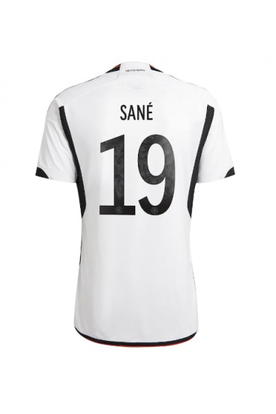 Fotbalové Dres Německo Leroy Sane #19 Domácí Oblečení MS 2022 Krátký Rukáv